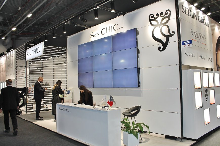 So CHIC ışıltısı Istanbul Jewelry Show’da