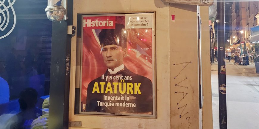 Fransız tarih dergisinden Cumhuriyet'in 100. yılı için Atatürk sayısı