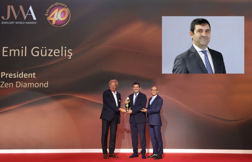 Jewellery World Awards’den Emil Güzeliş’e uluslararası ödül