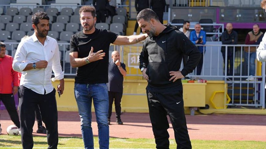 Eyüpspor idmanında Diego Simeone sürprizi