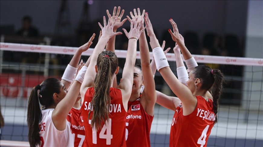 U20 Kadın Voleybol Milli Takımı Avrupa şampiyonu