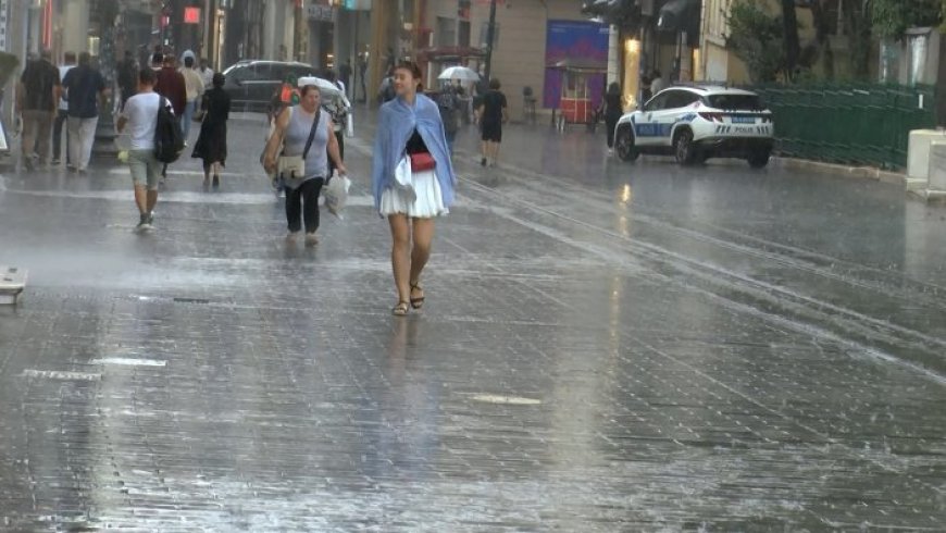 Meteoroloji'den İstanbul'a sağanak uyarısı: İki gün boyunca dikkat