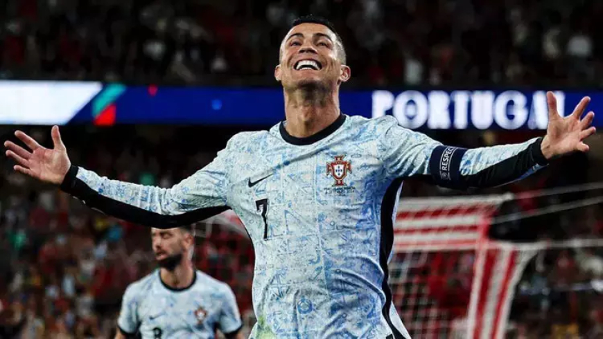 Cristiano Ronaldo'dan bir rekor daha! Tarihe geçti