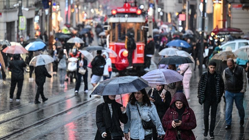 AKOM'dan kuvvetli yağış uyarısı