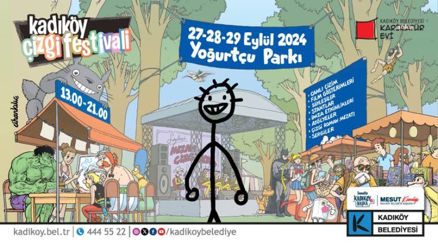 Kadıköy Çizgi Festivali başlıyor