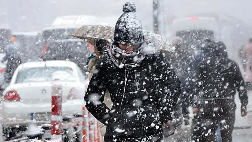 Meteoroloji'den 7 il için sarı kodlu uyarı: Sağanak ve kar bekleniyor