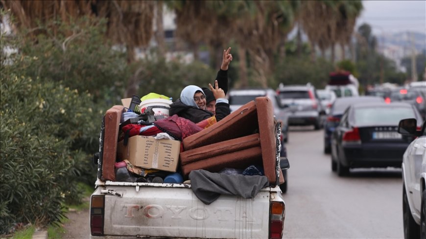 Ateşkesin ardından 15 binden fazla Lübnanlı evlerine döndü