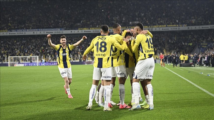 Fenerbahçe zirve yarışında hata yapmadı