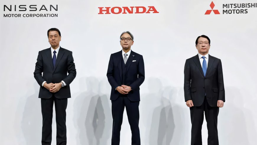 Resmen duyurdular: Japon otomotiv devleri Nissan, Honda ve Mitsubishi birleşiyor!