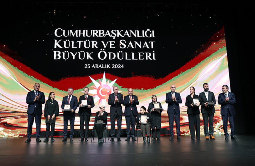 Cumhurbaşkanlığı Kültür ve Sanat Büyük Ödülleri sahiplerini buldu