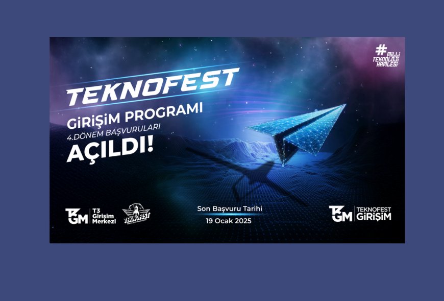 TEKNOFEST Girişim Programı 4. Dönem başvuruları başladı!