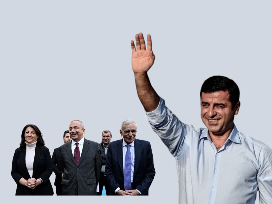 DEM Parti heyeti Selahattin Demirtaş'la görüştü: Sürece destek tam